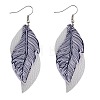 Imitation Leather Dangle Earrings FS-WG7D41A-09-1