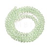 Transparent Baking Paint Glass Beads Strands DGLA-A034-T4mm-D10-2