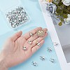 50Pcs Tibetan Style Alloy European Large Hole Beads TIBEB-ME0001-16-3