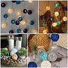 16Pcs 4 Colors Wicker Rattan Balls AJEW-SC0004-26B-7