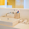 Rectangle Marble Storage Holder for Bathroom AJEW-WH0880-74B-01-5