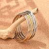 7Pcs 201 Stainless Steel Plain Bangle Sets for Women BJEW-L664-022C-M02-1