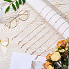 3Pcs Iron Curb Chain with Plastic Pearl Heart Bead Eyeglasses Chains AJEW-CN0007-84-4