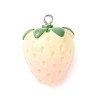 Fruit Opaque Resin Imitation Food Pendants RE-CBA18E8-01P-01-1