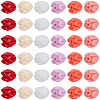 120Pcs 6 Colors Dyed Synthetic Coral Beads CORA-SC0001-28A-7