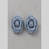 Denim Cloth Flowers DIY-WH0409-40A-2