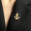 6Pcs Alloy Lapel Pin Backs JEWB-DC0001-23G-6