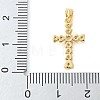 Brass Micro Pave Cubic Zirconia Pendants KK-U056-29G-3