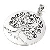 Tibetan Style Alloy Big Pendants AL-CBACA42-11AS-2