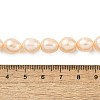 Natural Cultured Freshwater Pearl Beads Strands PEAR-I007-01F-07B-5