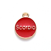 Alloy Enamel Pendants LS-ENAM-S124-01B-07L-3