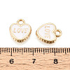 Light Gold Tone Alloy Enamel Charms FIND-N011-20KCG-3
