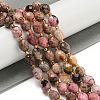 Natural Rhodonite Beads Strands G-N342-49-2