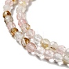 Cherry Quartz Glass Beads Strands G-P476-01A-01-4