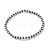 Word LOVE Stretch Bracelets Set BJEW-JB07518-7