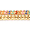 Handmade Brass Curb Chains CHC-I035-01G-11-2