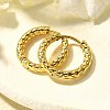 304 Stainless Steel Hoop Earrings for Women EJEW-M068-12B-G-1