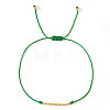Handmade Glass Seed Beads Braided Bead Bracelets LE4581-3-1