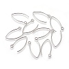 304 Stainless Steel Earring Hooks STAS-O119-03P-1