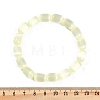 Dyed Natural Selenite Column Beaded Stretch Bracelets for Women BJEW-I312-05C-5