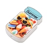 Printed Silicone Beads SL-CBADDB1-09A-2