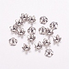 Tibetan Style Alloy Bead Caps X-LF1225Y-NF-1