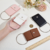 8Pcs 4 Colors PU Leather Towel Clip AJEW-PH0008-56-3
