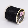 Nylon Satin Rattail Cords LW-K001-1mm-900-4
