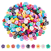 DICOSMETIC 300Pcs 10 Colors Handmade Polymer Clay Beads CLAY-DC0001-10-1