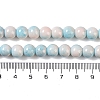 Baking Paint Glass Bead Strands GLAA-H031-01B-10-4