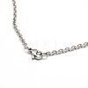Fashionable 304 Stainless Steel Cable Chain Necklace Making STAS-A028-N081P-3
