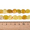 Dyed & Heated Natural Agate Beads Strands G-N359-15A-05-5