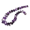 Natural Amethyst Graduated Beads Strands G-L642-D02-01-2