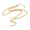 Brass Box Chain Y Lariat Necklaces NJEW-H087-05G-4