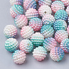 Imitation Pearl Acrylic Beads OACR-T004-10mm-03-1