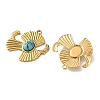 Dyed Synthetic Turquoise Pendants GG-G003-01G-02-2