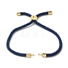 Cotton Cord Bracelet Making KK-F758-03V-G-1