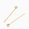 304 Stainless Steel Eye Pins X-STAS-I318-C18-G-1