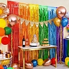 3Pcs PET Iridescent Metallic Party Tassel Streamers DIY-WR0005-71B-1