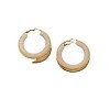 304 Stainless Steel Acrylic Hoop Earrings FS-WG57303-09-1