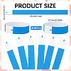 300Pcs Synthetic Paper Polypropylene Disposable Wristbands BJEW-SP0001-09C-2