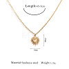 304 Stainless Steel Pendant Necklaces WGFEF8E-02-1