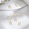 8Pcs Brass Charms KK-LP0001-85R-1