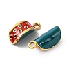 304 Stainless Steel Enamel Pendants SA-L002-20G-05-2