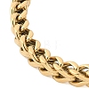 Ion Plating(IP) 304 Stainless Steel Wheat Chain Bracelets for Men BJEW-B093-04G-3