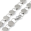 201 Stainless Steel Chain Necklaces NJEW-I127-05P-1