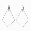 304 Stainless Steel Wire Pendants X-STAS-T051-002-3