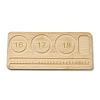 Rectangle Bamboo Bracelet Design Boards X1-AJEW-D057-01-1
