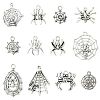12Pcs 12 Styles Tibetan Style Alloy Pendants FIND-FS0004-67-1