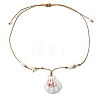 Shell Pendant Necklaces NJEW-TA00179-01-2